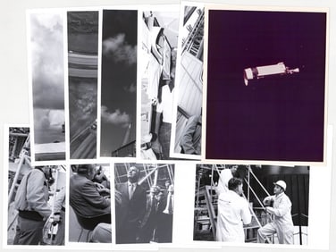 (10) NASA Apollo 17 Original Photos