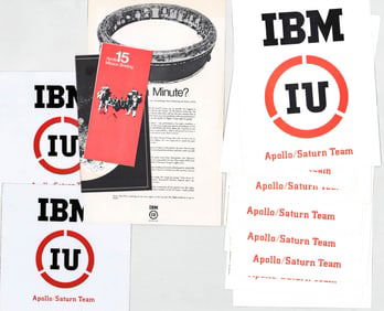 IBM IU Apollo/Saturn Team Promotional Items (13)