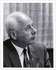 Eberhard Friedrich Michael Rees Signed Photo