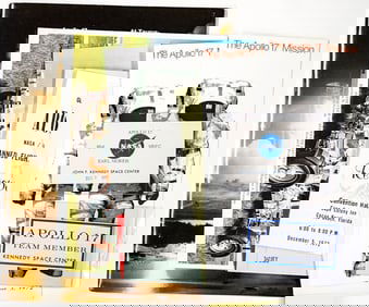 NASA Apollo 17 Original Memorabilia (11 pcs)