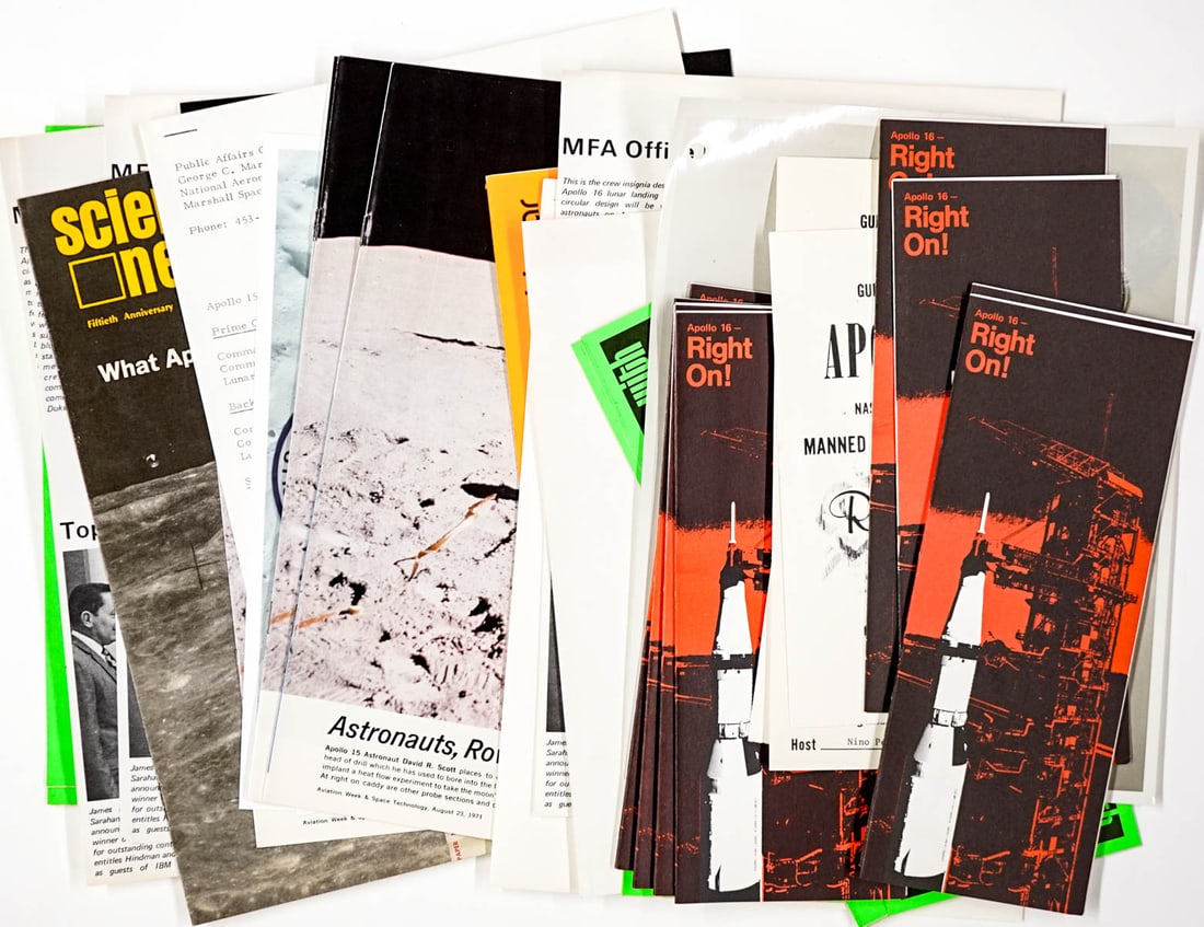 NASA Apollo 15 & 16 Photos & Memorabilia (1 of 13)