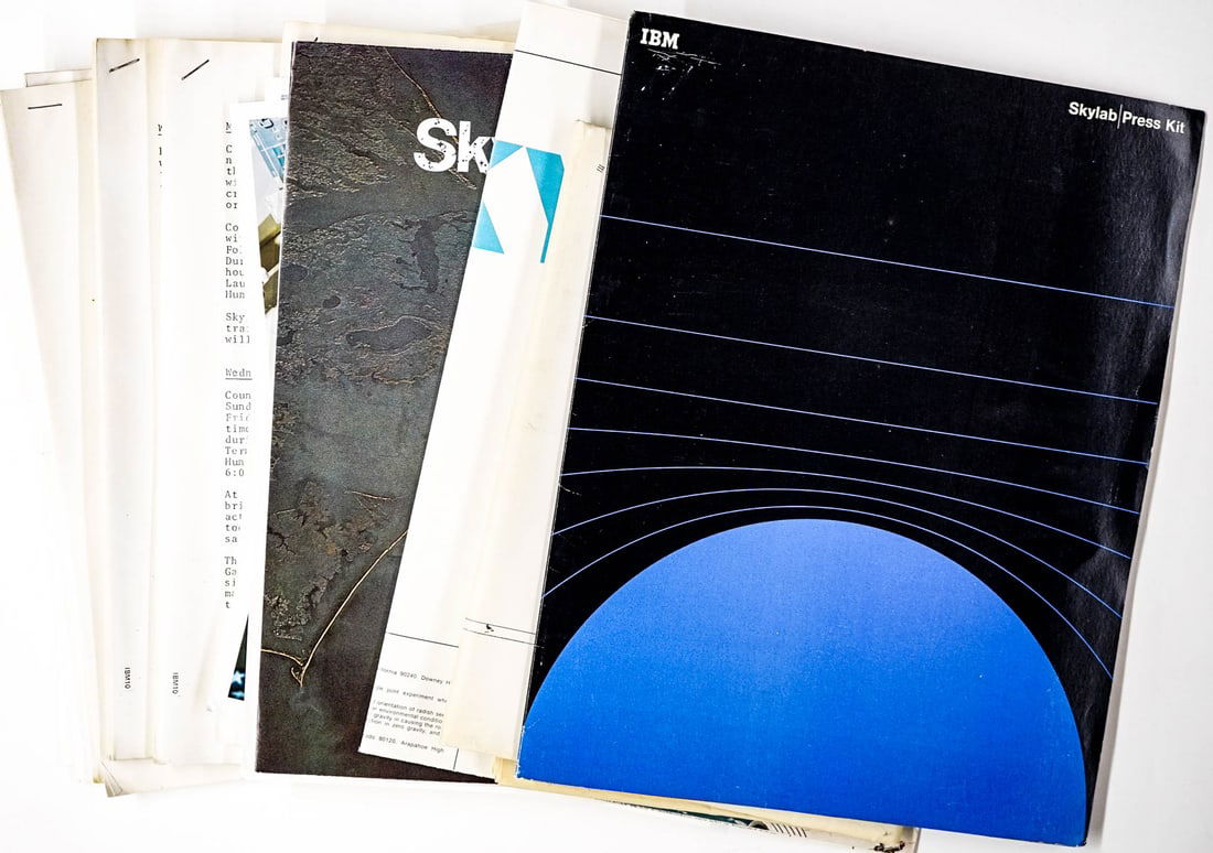 NASA Skylab Program Press Kit, Mission Papers etc (1 of 11)