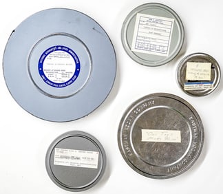 (5) NASA Film Reels