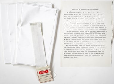 NASA Fiberglass Beta Fabric UNUSED