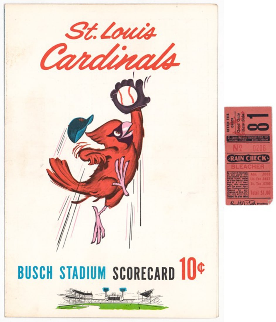 Stan Musial Breaks Babe Ruth's Career Xtra Base (1 of 6)