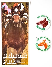 The Great Race July 6, 1975 Horse Racing Program