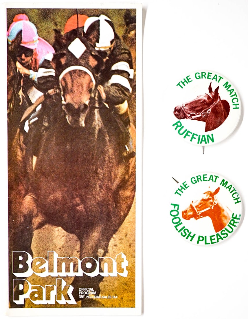 The Great Race July 6, 1975 Horse Racing Program (1 of 3)