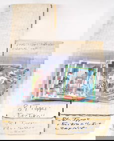 1981 Topps Football (527/528) , 1986 Topps FB Set