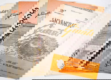 San Francisco Giants Scorecards