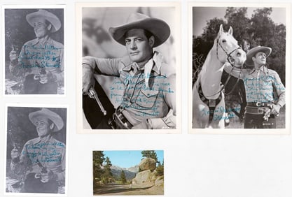 Charles 'Durango' Starrett (5) SIGNED [Photos]