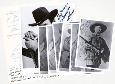 Celebrity (8) SIGNED Promotional Photos