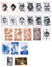 Assortment (22) Celebrity Photo Cards