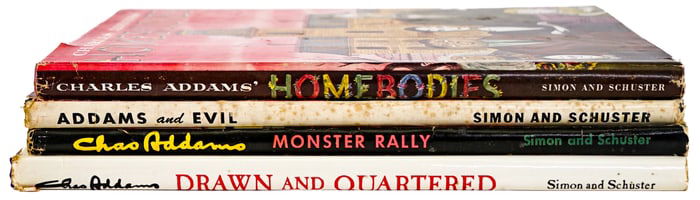 Charles (Chas) Addams (4) Vintage Books