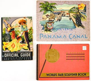 Panama Canal / World's Fair Souvenir Books