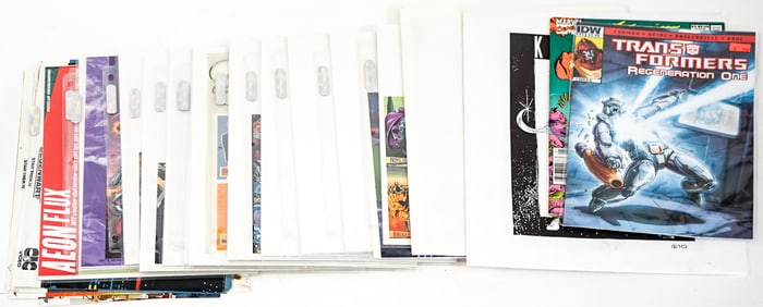 Comic Cards / Movie Promo Material (40) Sheets