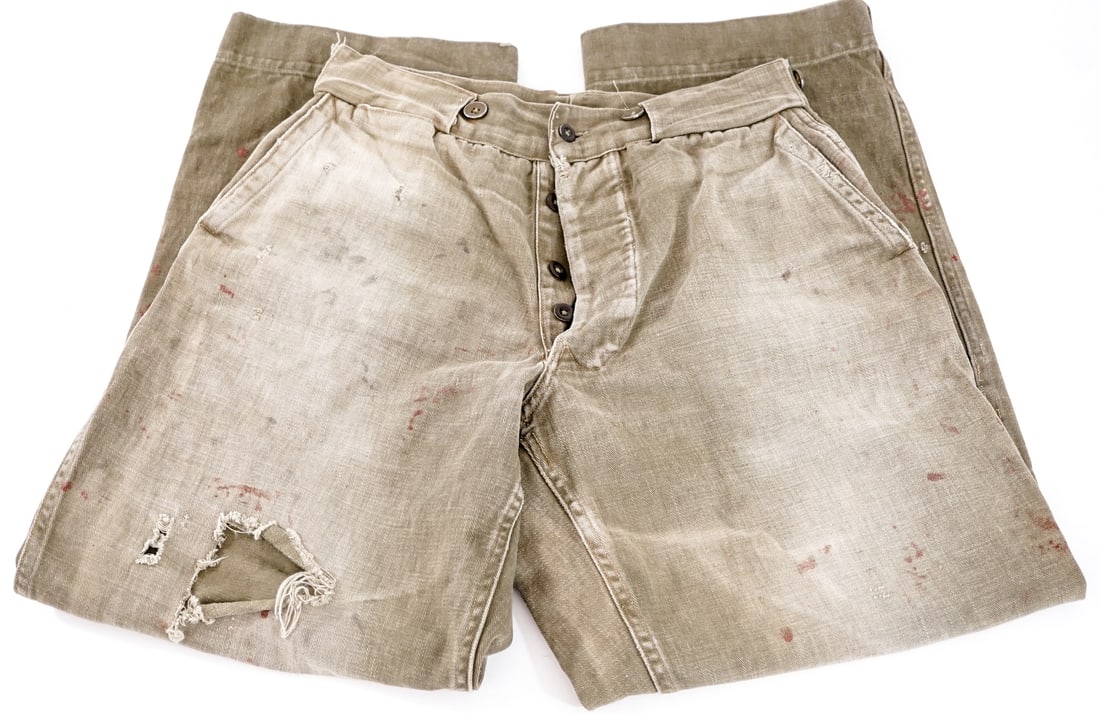 US Army Vintage Military Combat Pants (1 of 4)