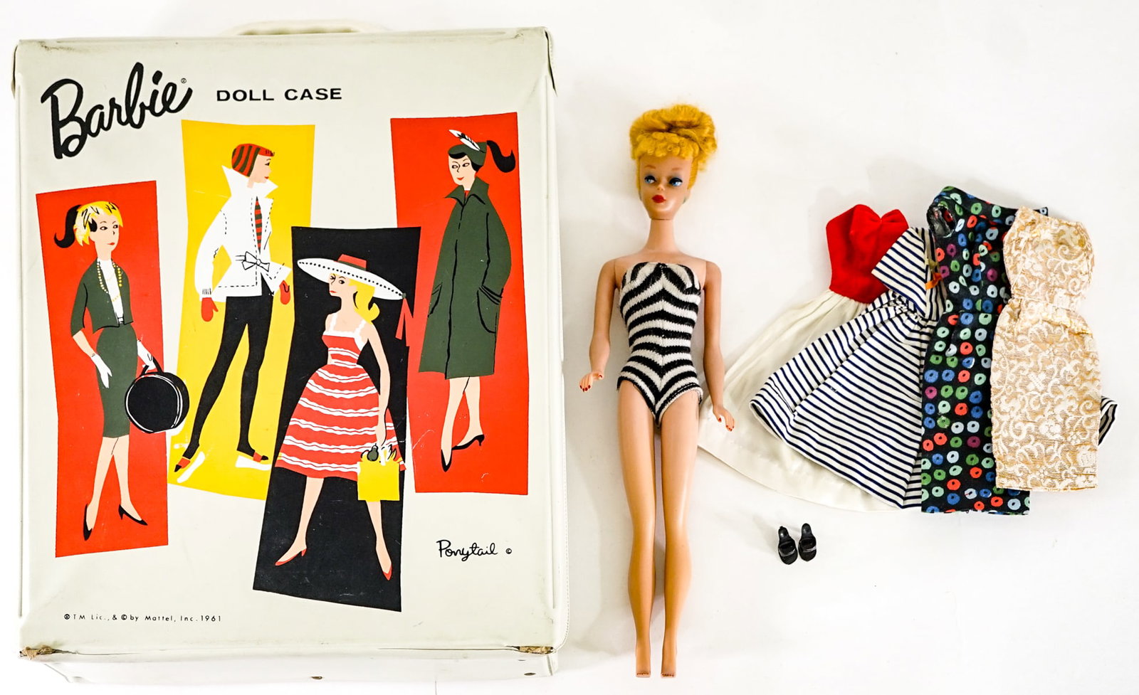 Barbie Doll 1960 No. 4 #850 Blonde Ponytail (1 of 9)