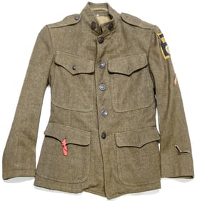 WWI US Army Jacket w/ Antique Photo