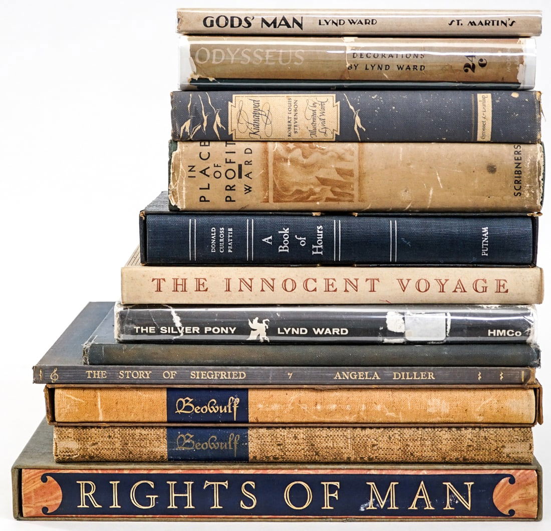 Lynd Ward (12) Illustrated Books (1 of 10)