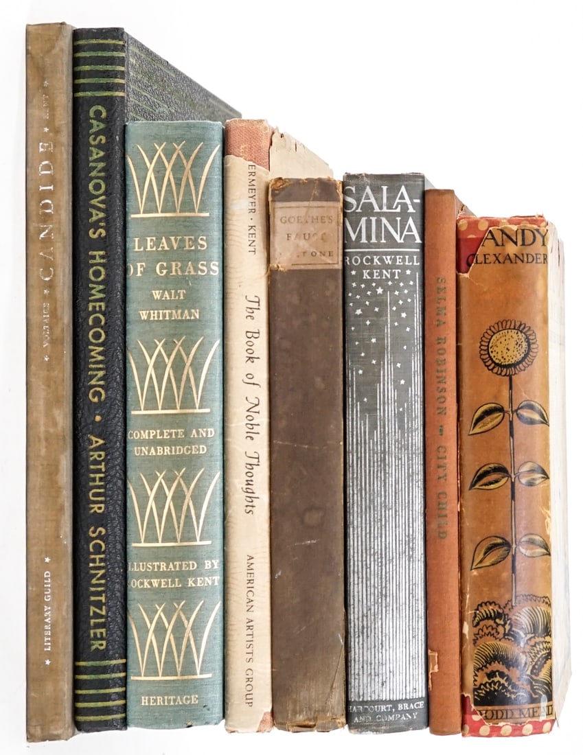 Rockwell Kent (8) Illustrated Books (1 of 11)
