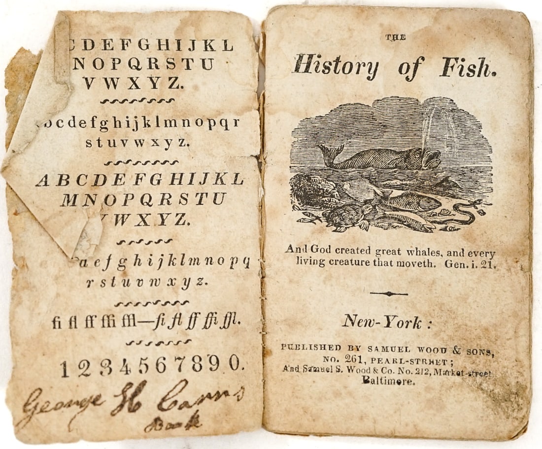 History of Fish by Samuel Wood (Softcover) (1 of 3)