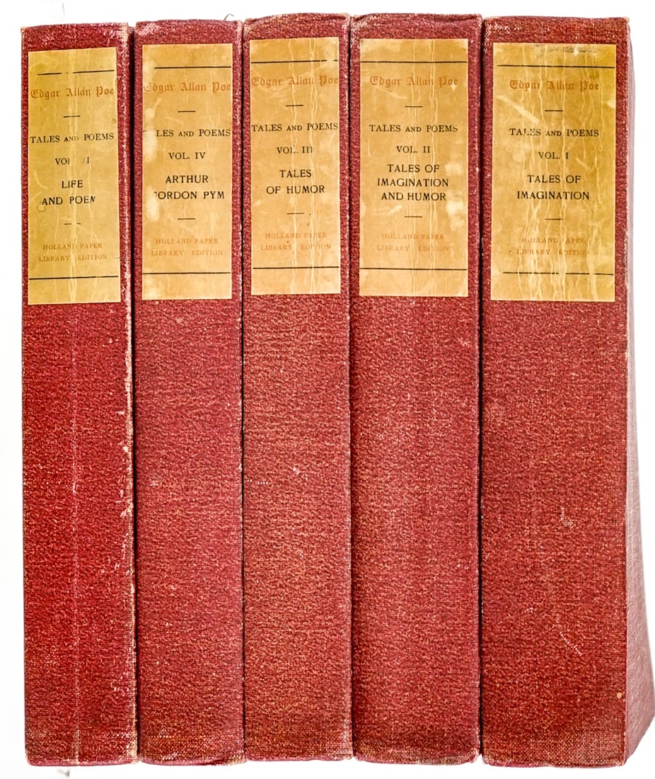 Edgar Allen Poe (5V) The Tales and Poems (1 of 13)