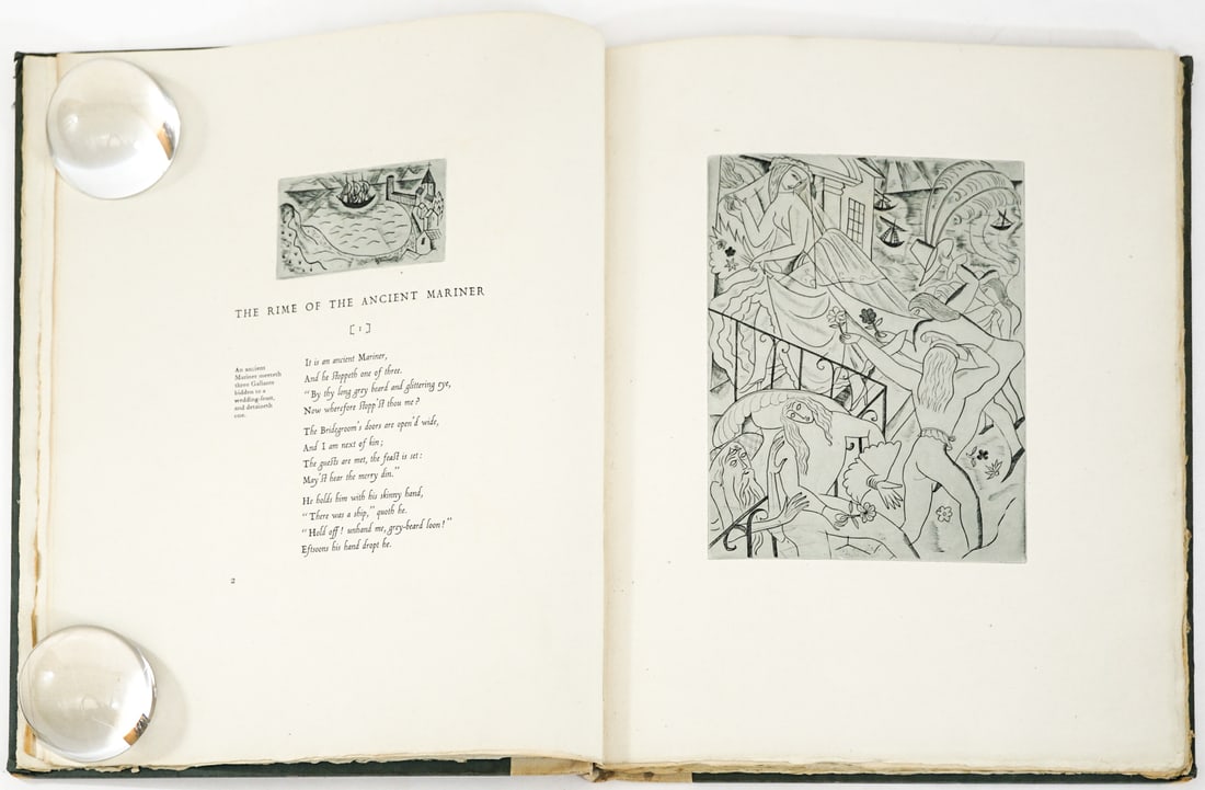 Rime of the Ancient Mariner David Jones 1929 #412 (1 of 9)