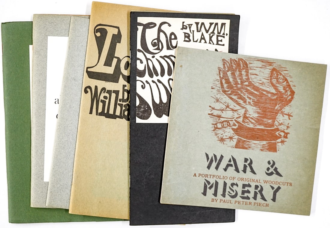 RARE Paul Peter Piech Signed & Numbered Books (6). (1 of 9)