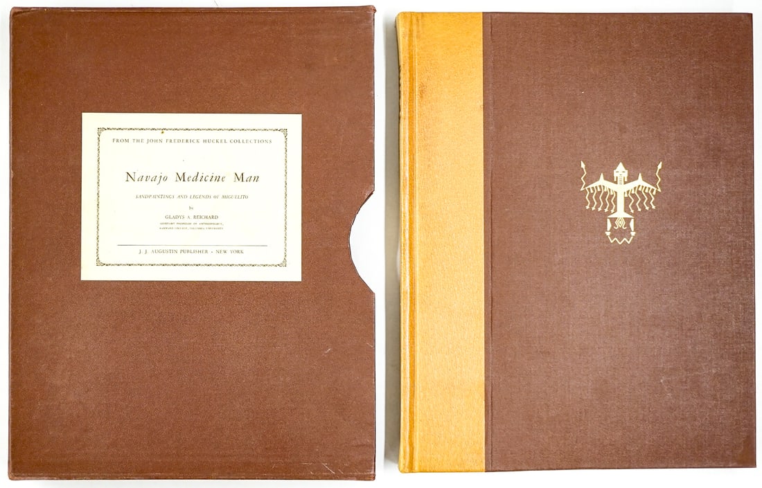 Navajo Medicine Man Sandpaintings and Legends of: [1939, One of Five Hundred Copies] Navajo Medicine Man Sandpaintings and Legends of Miguelito by Gladys A. Richard explores the spiritual and healing practices of the Navajo people. Focusing on the ar