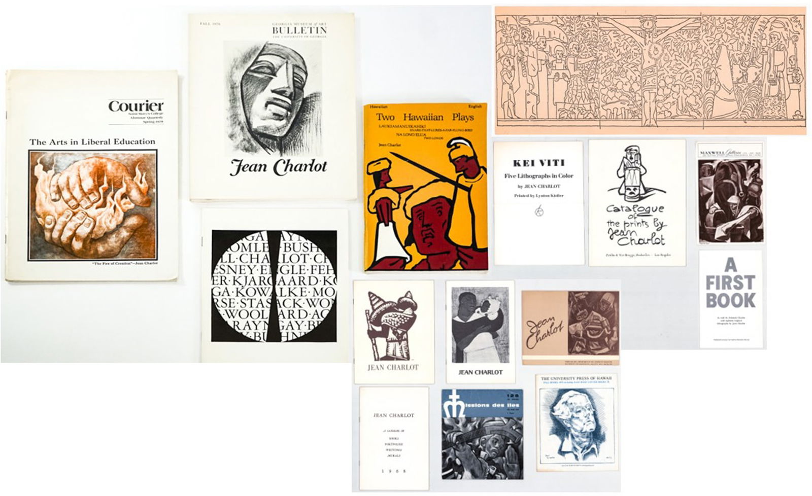 Jean Charlot (15) Softcover Books / Brochures (1 of 5)