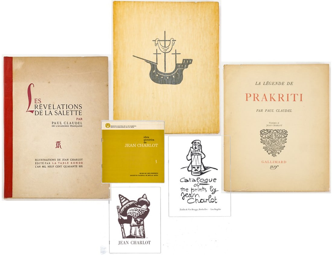 Jean Charlot (6) Softcover Books and Brochures (1 of 14)