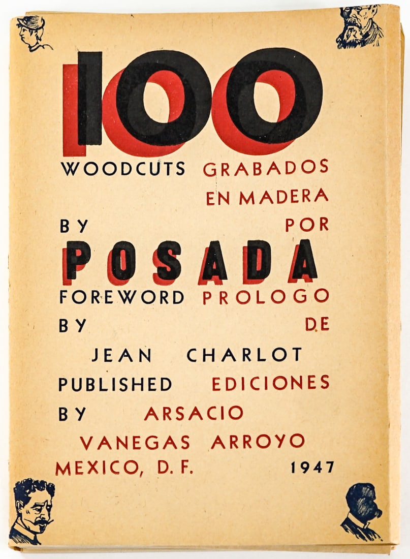 100 Woodcuts by Jose Guadalupe Posada 1947 (1 of 6)