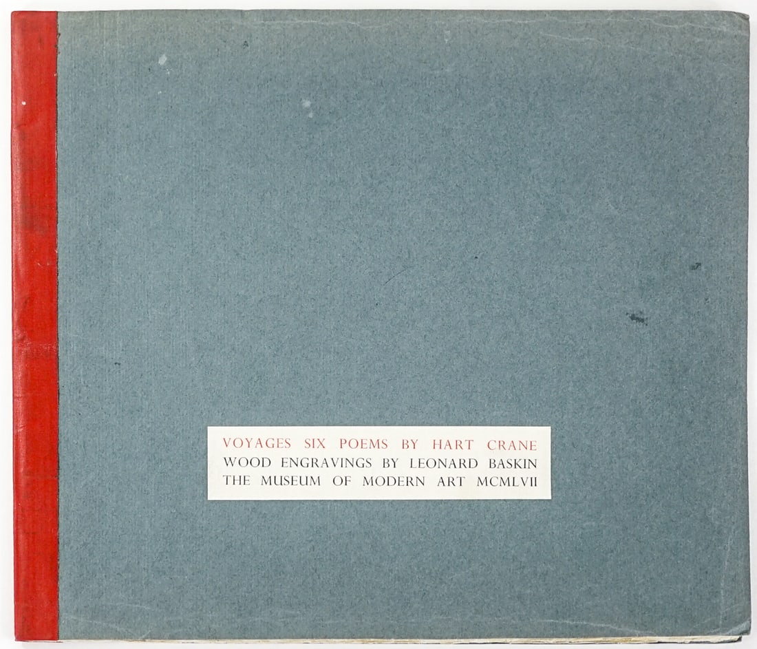 Voyages (6) Poems Hart Crane / Leonard Baskin S/N (1 of 5)