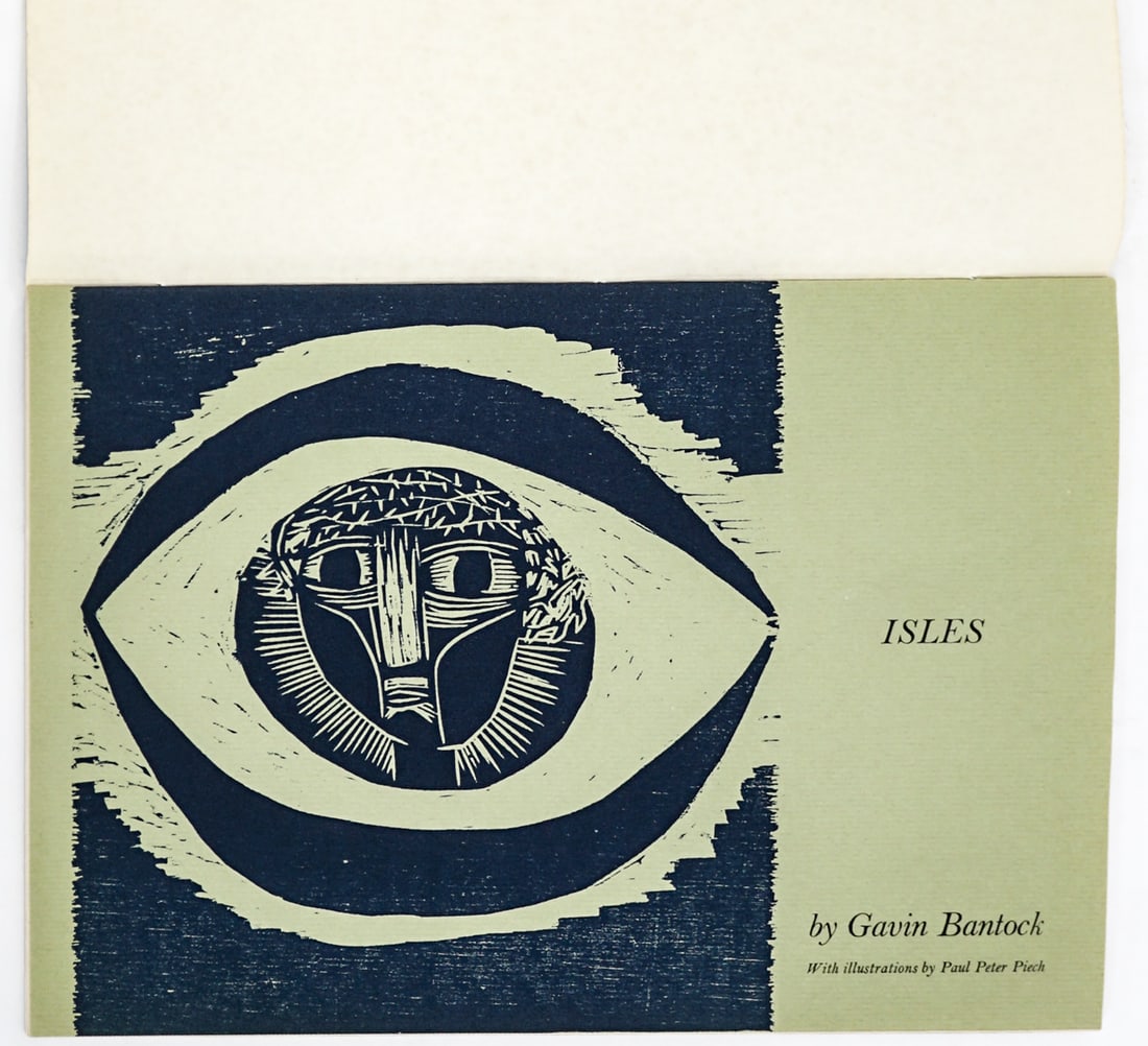 Gavin Bantock. Woodcuts by Paul Peter Piech S/N (1 of 8)