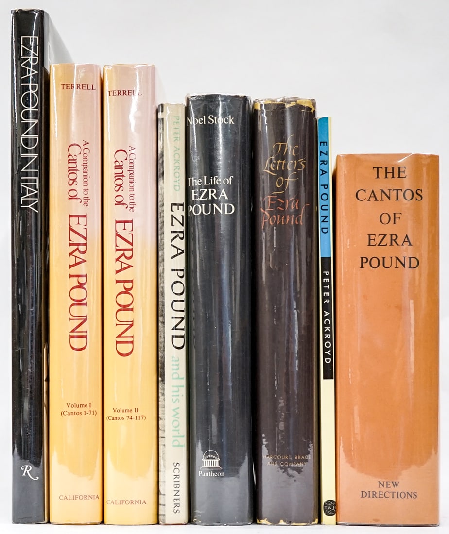 Ezra Pound Books (7) Hardcover (1) Softcover (1 of 5)