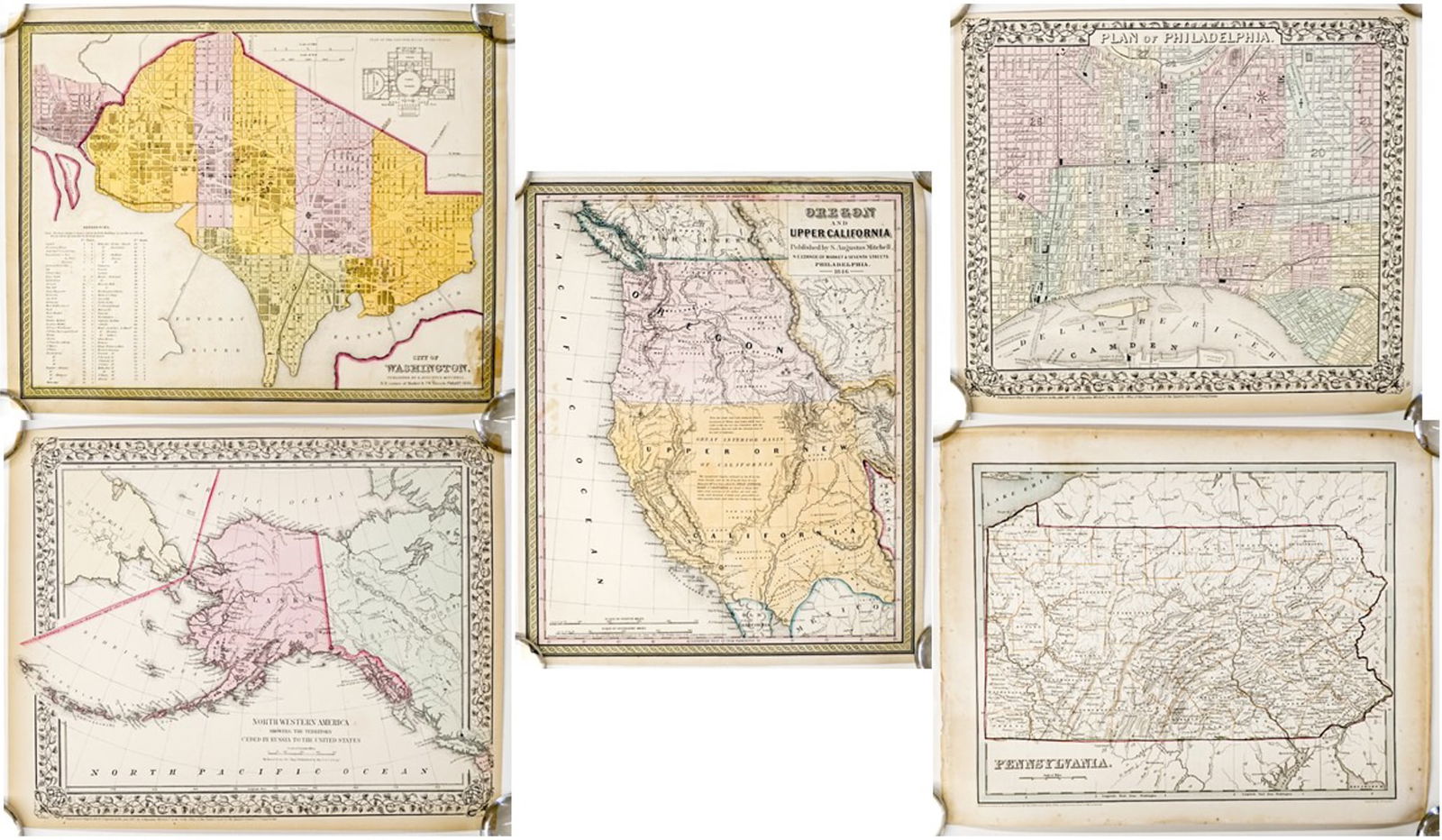1837-1867 United States Maps (1 of 6)