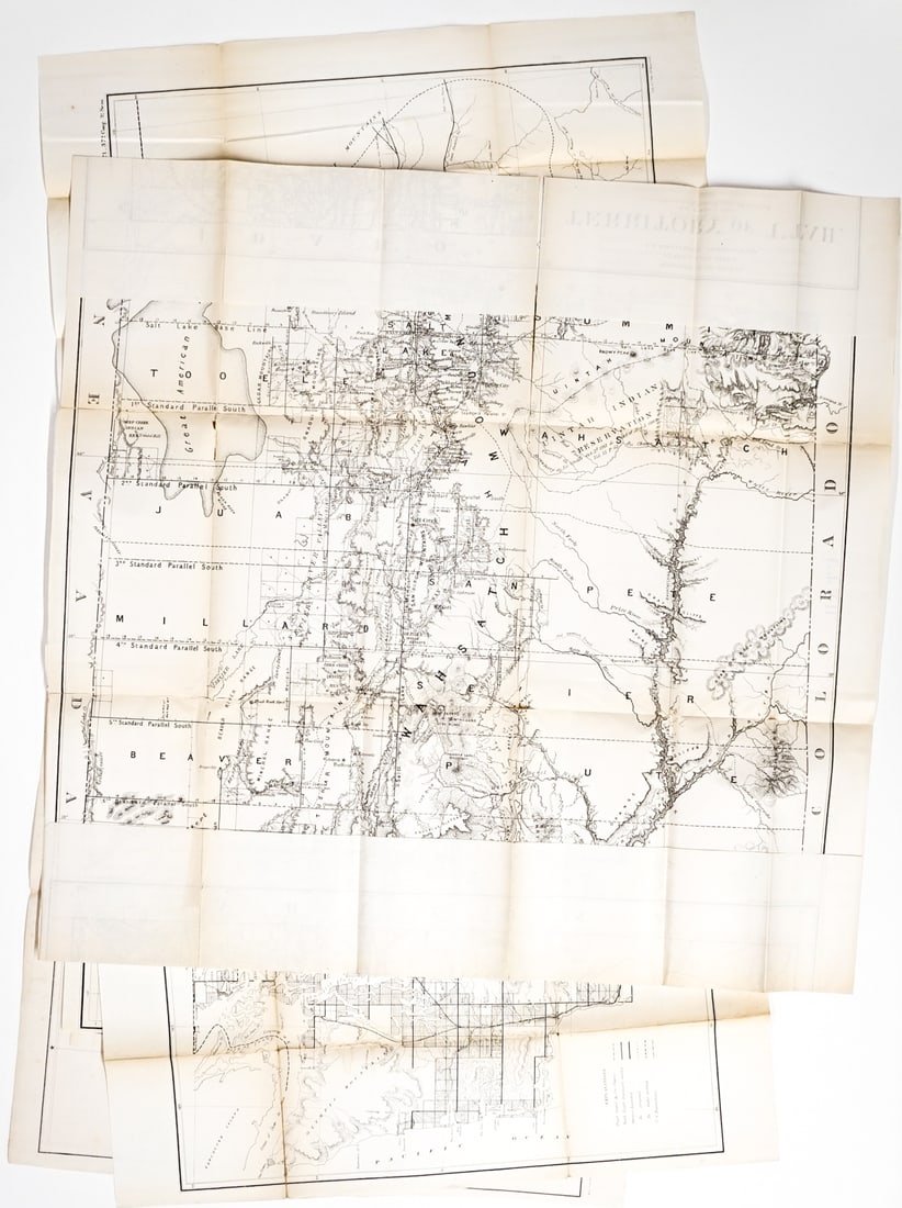 Columbia River, Oregons, US Folding Maps (1 of 7)