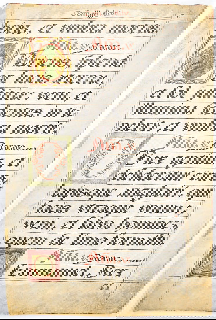 Antiphonal Late 1500's Spanish (1 of 2)