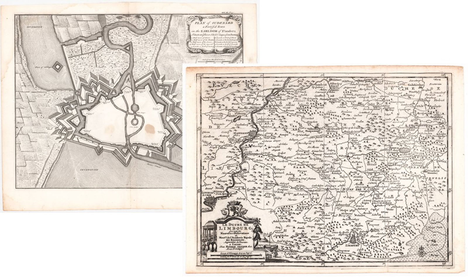 Two Antique Maps (1 of 5)