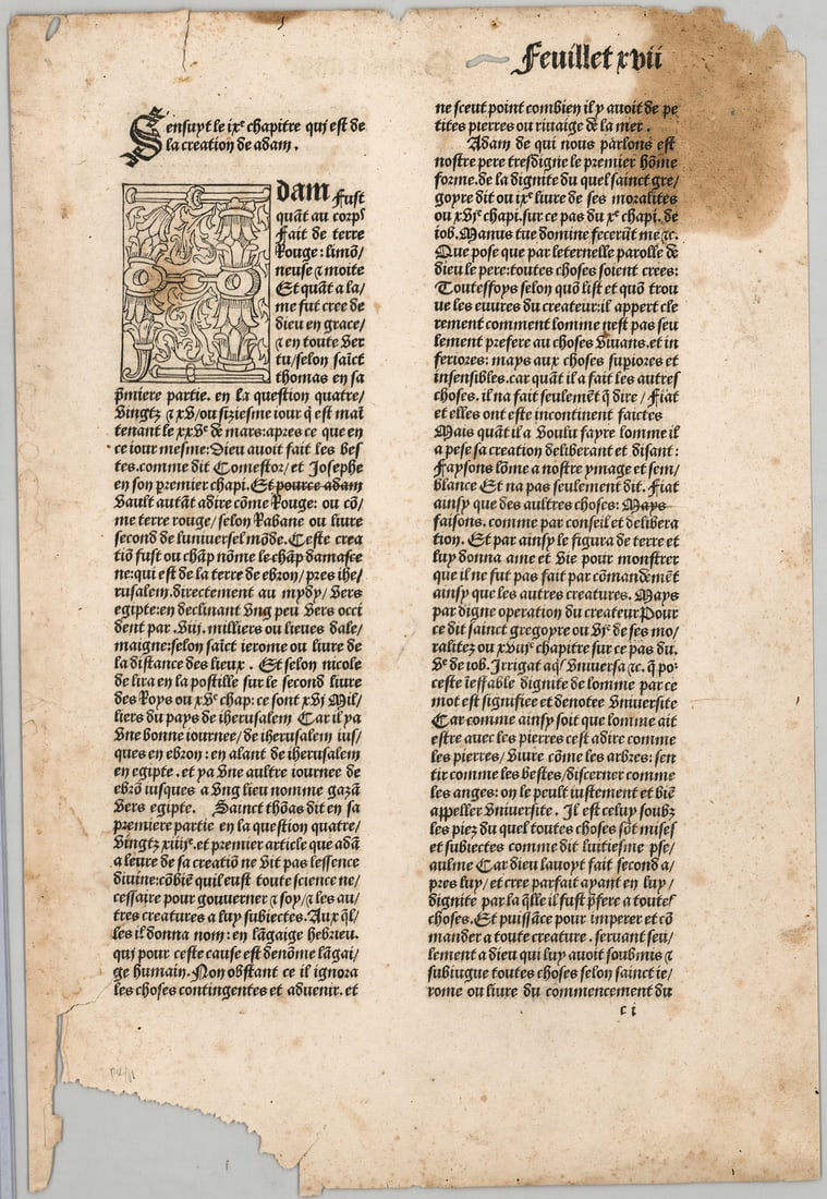 1488 Mer des histoires. Paris, Pierre le Rouge (1 of 3)