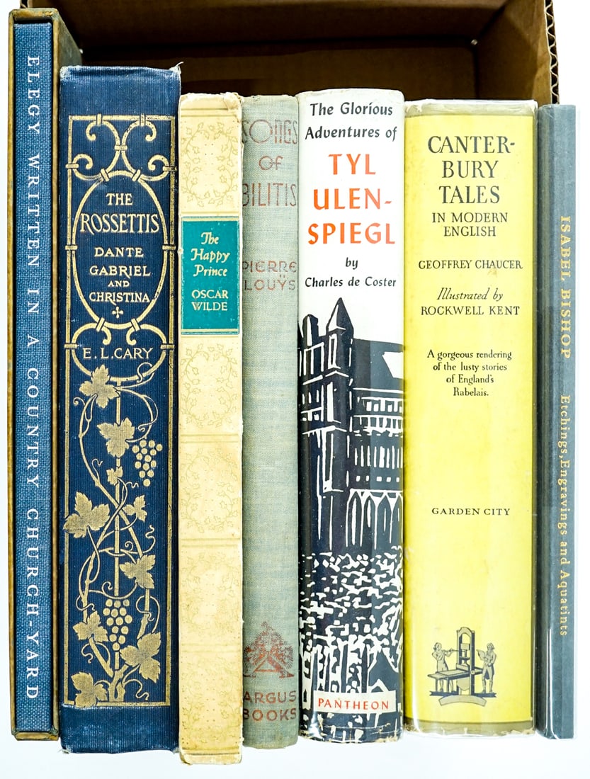 Vintage Illustrated & Art Books (7) (1 of 3)