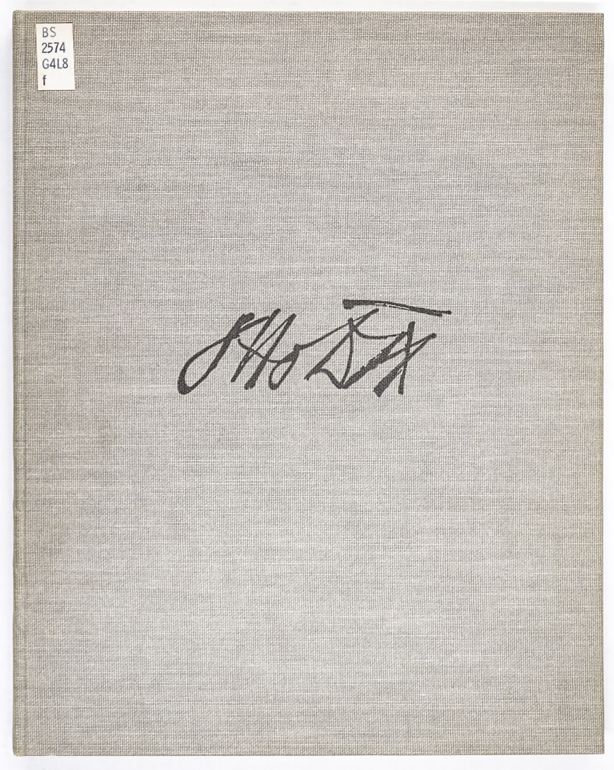 Otto Dix: Matthäus Evangelium. 33 Original Lithos: Otto Dix: Matthäus Evangelium. 33 Original Lithographs 1960 Limited Edition.Excellent condition. Ex Library. 106 pp. Profusely illustrated.Measures 11.625 x 9.25 x .5 inches for shipping purposes.The