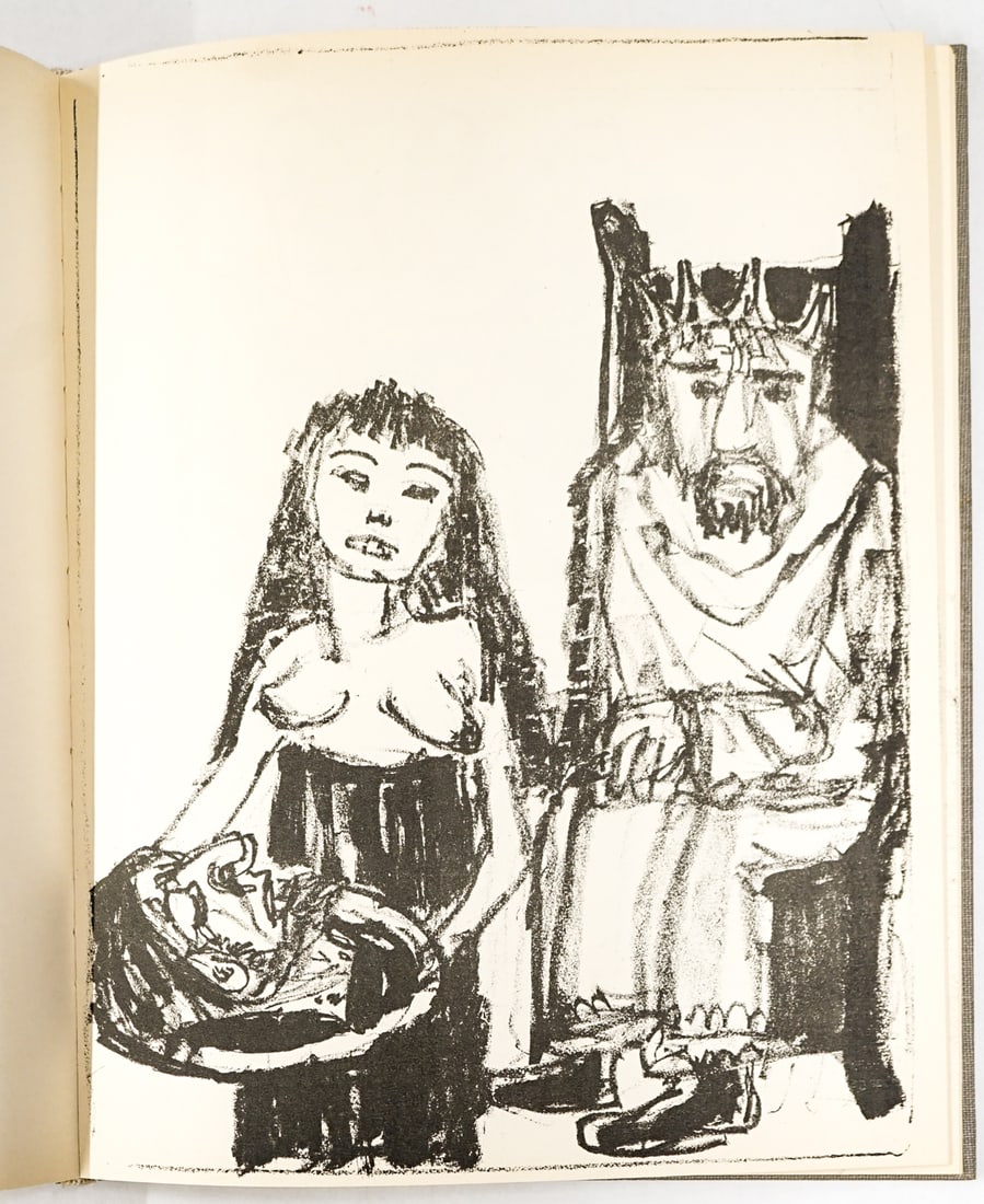 Otto Dix: Matthäus Evangelium. 33 Original Lithos - 6