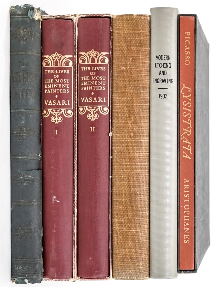 Art (6) Books [Picasso; Gustave Dore] (1 of 9)