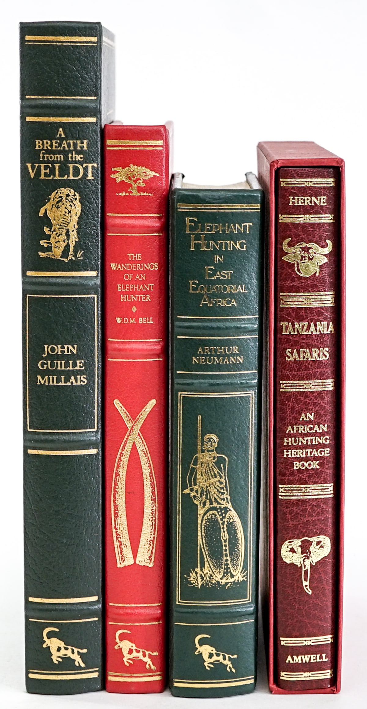 Big Game (4) Leatherbound Books [Herne S/N] (1 of 16)
