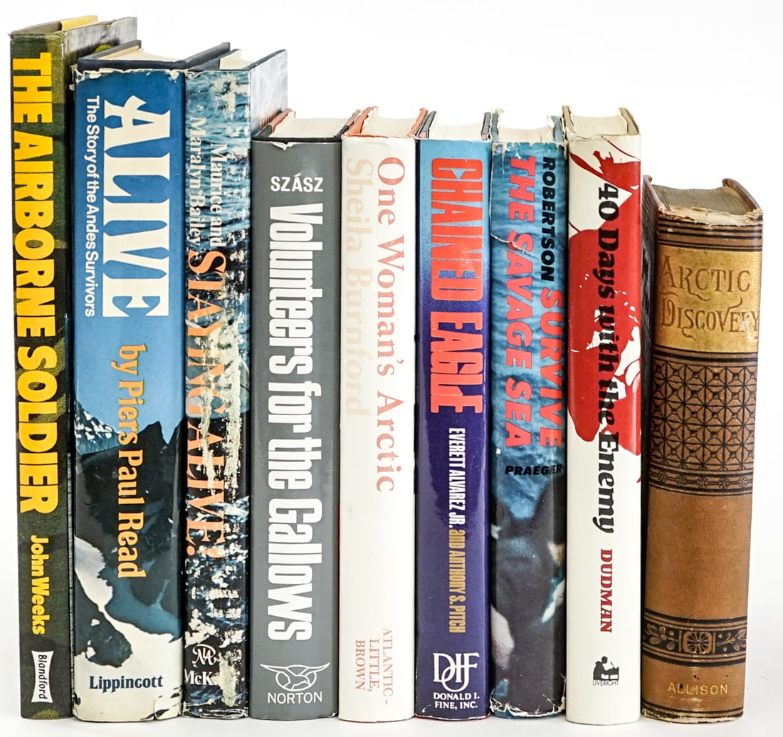 Survival, Exploration, Military (9) Books (1 of 7)