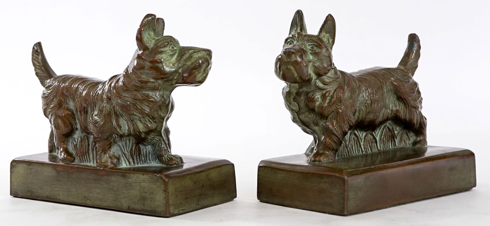 Scottie Dog Vintage Pair Bookends (1 of 8)