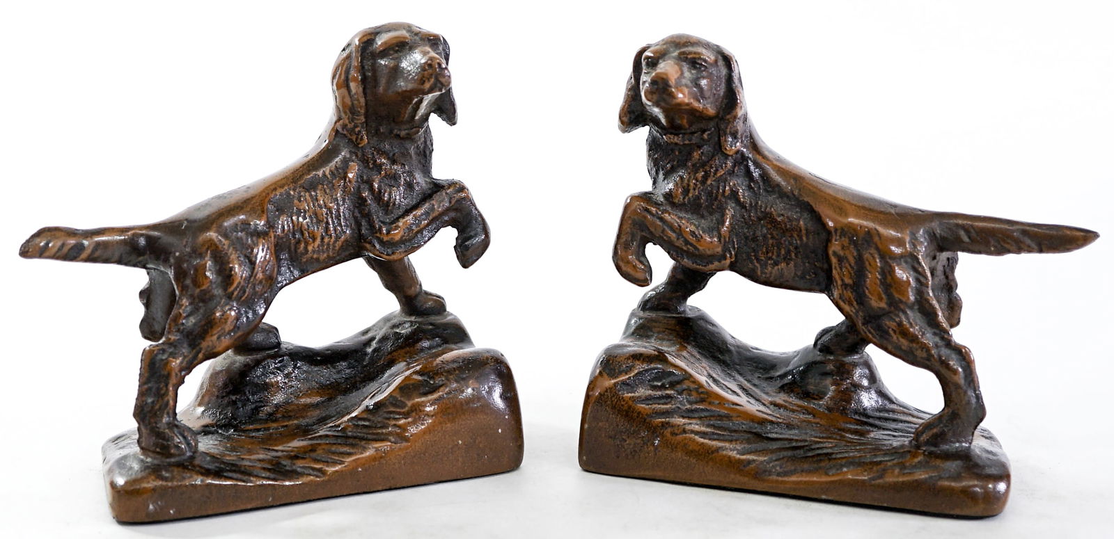Hunting Dog Cast Metal Pair Bookends (1 of 7)