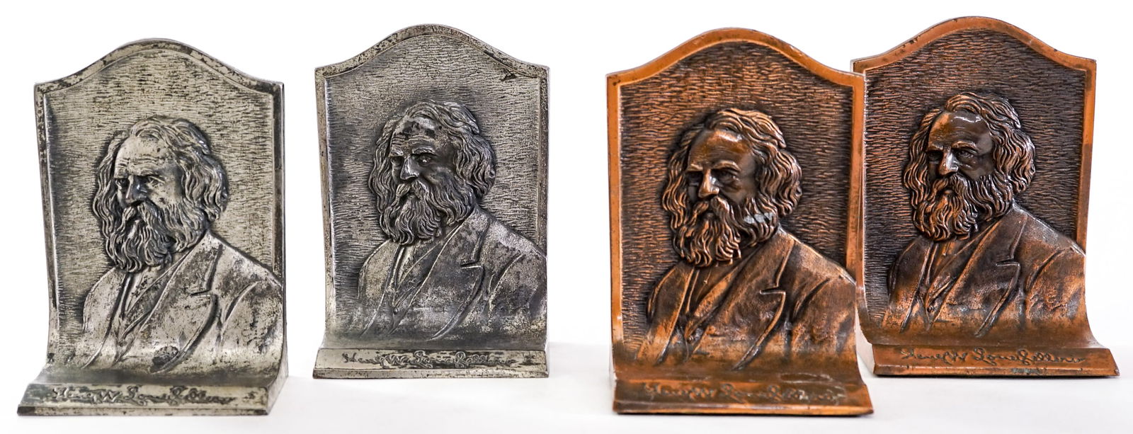 Henry W. Longfellow K&O (2) Pair Bookends (1 of 16)