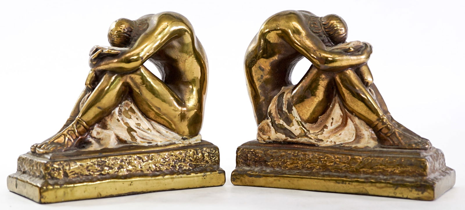 MB Solitude Greek Scholar Student Pair Bookends (1 of 9)